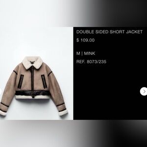 Brand new DOUBLE SIDED SHORT JACKET